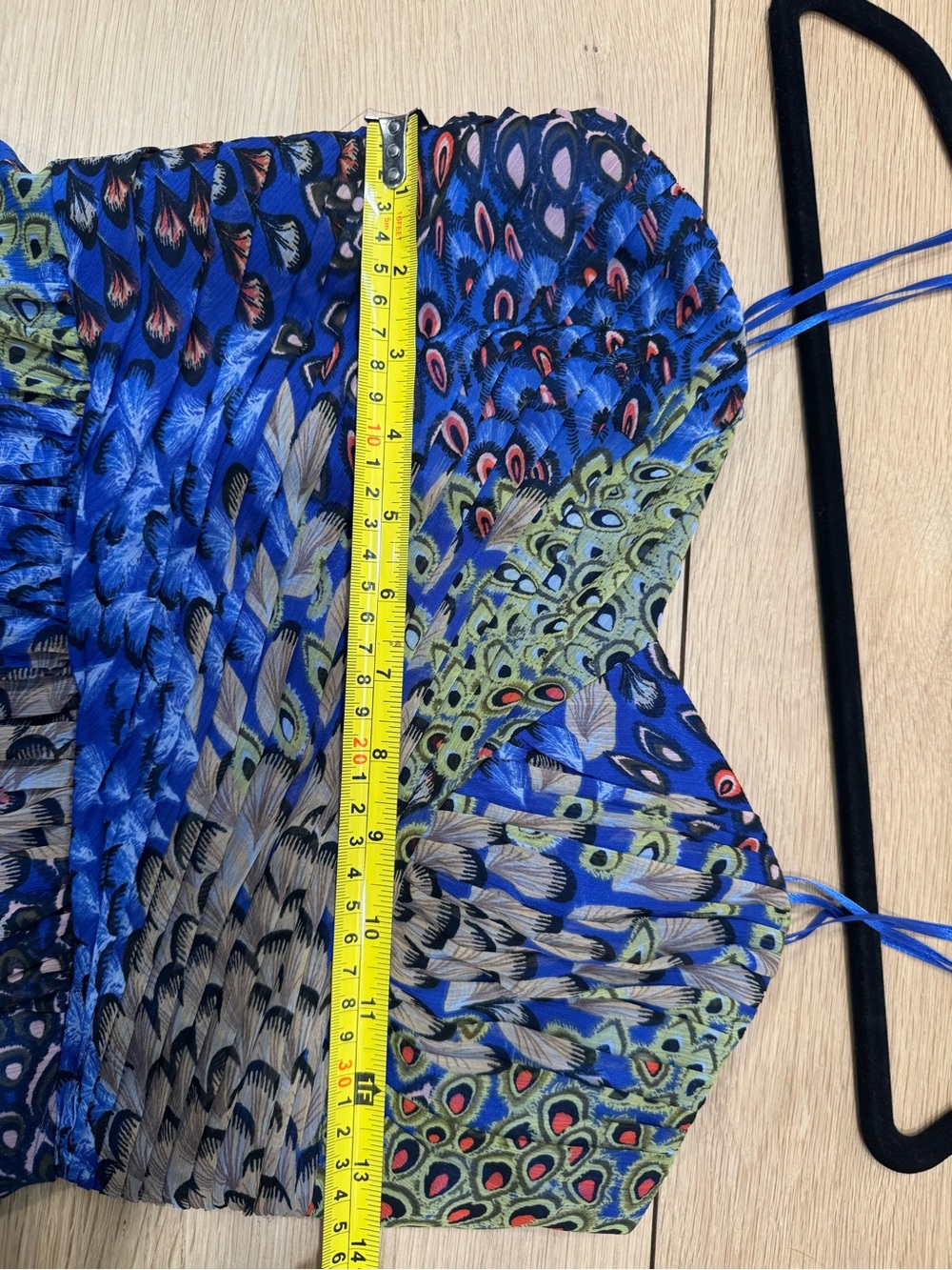 Max and Cleo peacock high-low dress - Picture 9 of 10